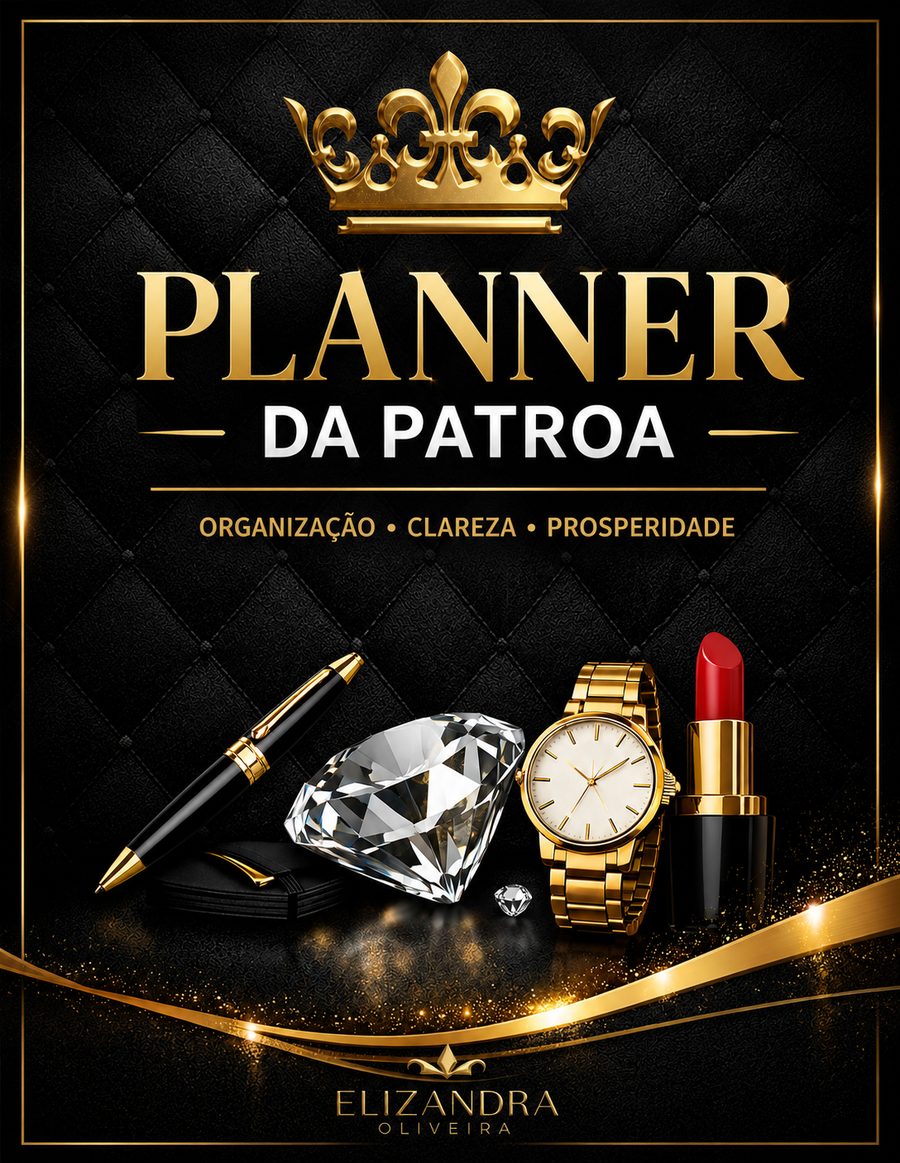 Capa do Planner da Patroa